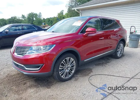 2018 Lincoln Mkx Reserve from USA, damaged, VIN 2LMPJ8LR0JBL12050